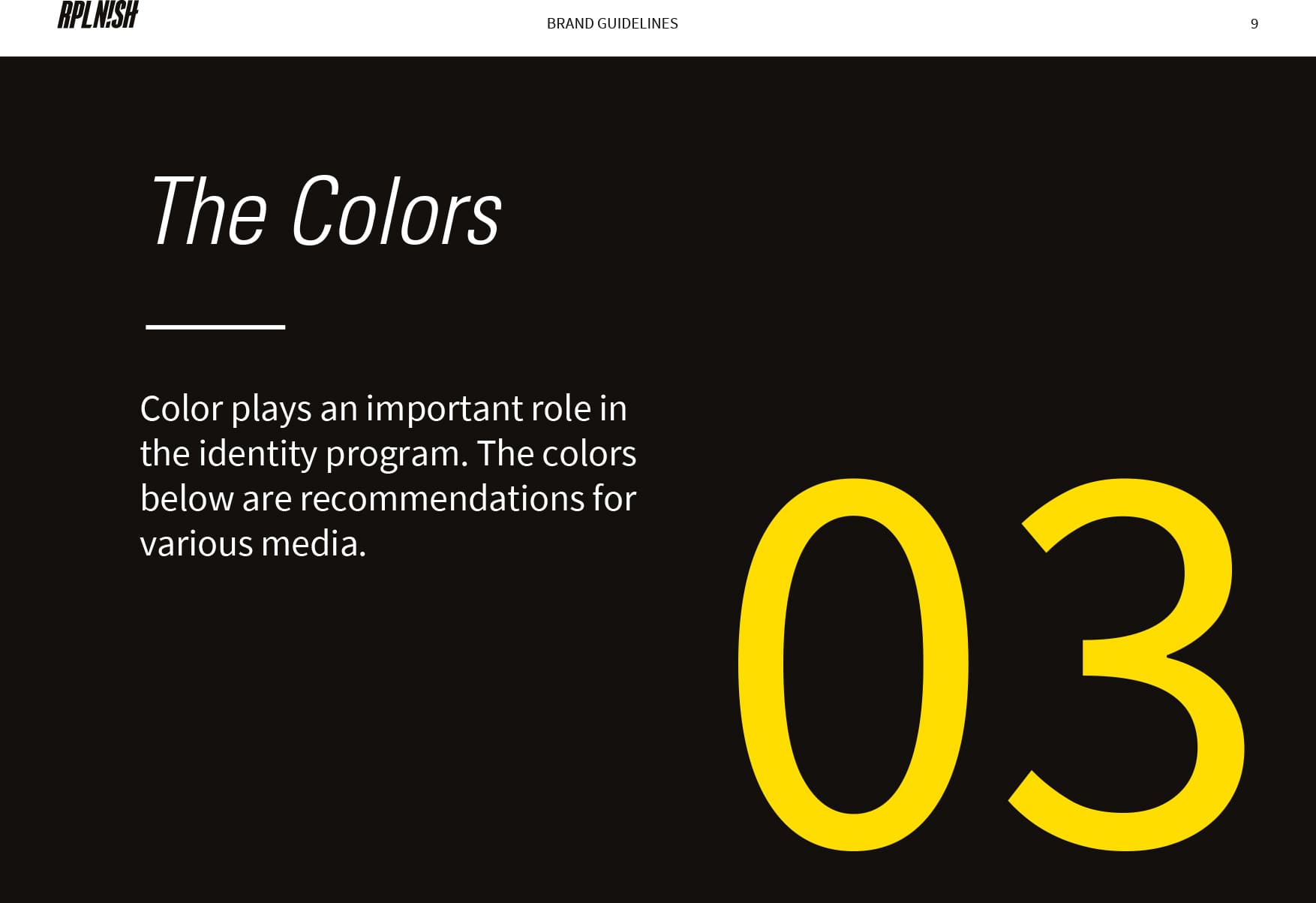 03 The Colors